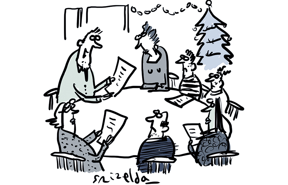 We get to pick one Christmas argument each