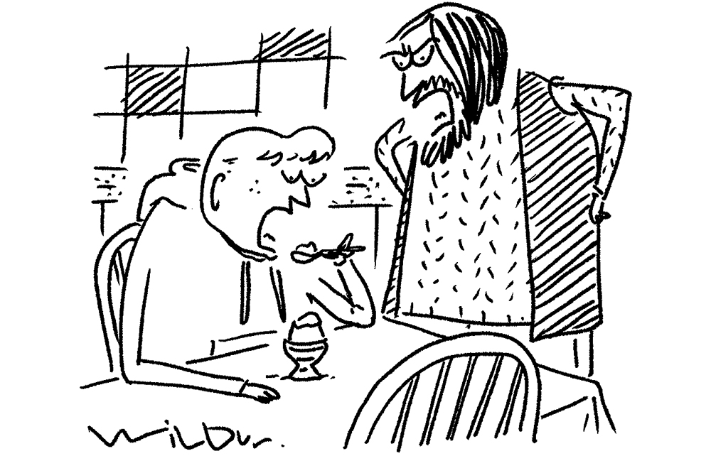 That’s a perfectly good egg