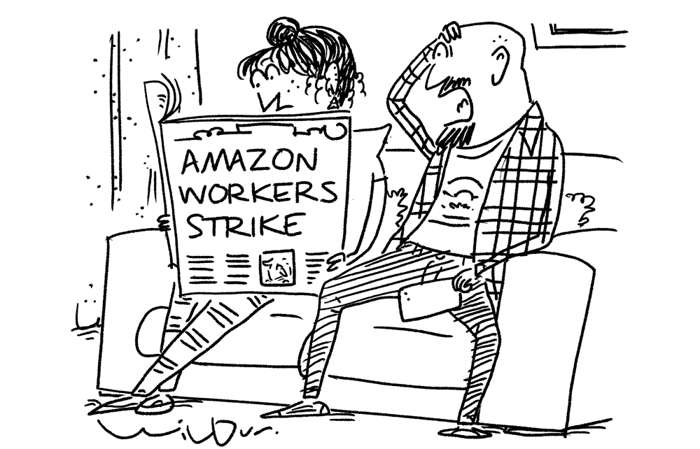 Amazon workers strike