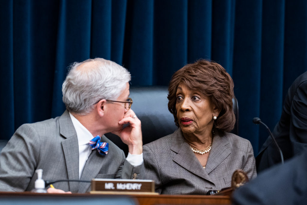 maxine waters talking points