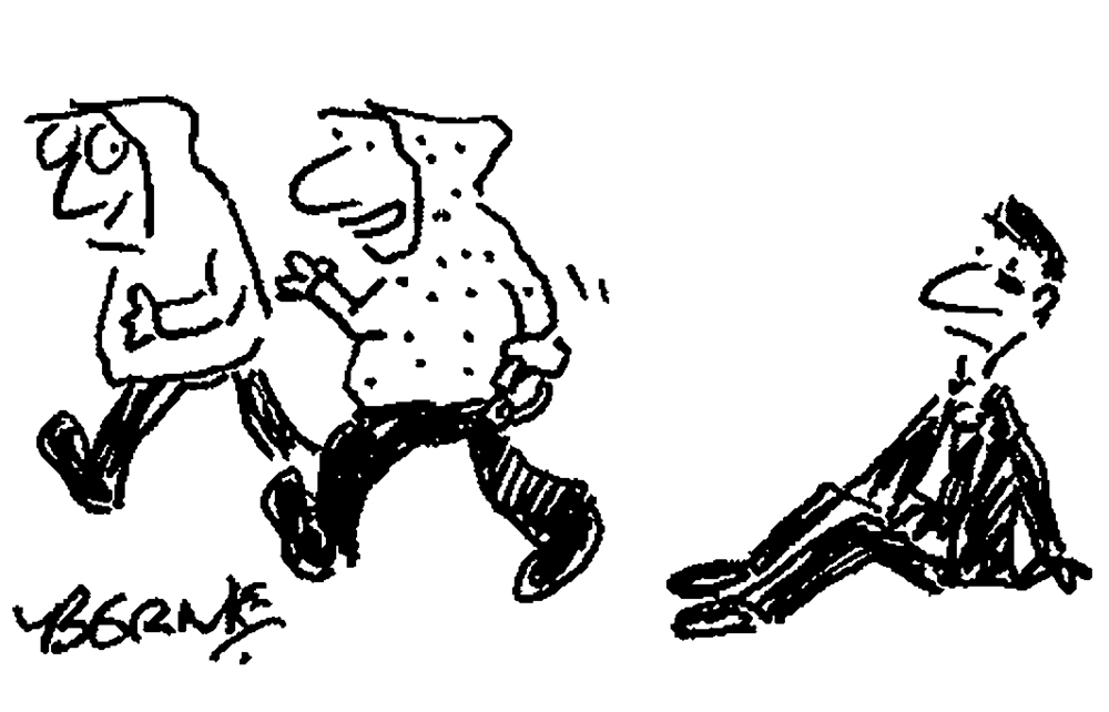 Now he can feel like a man of the people