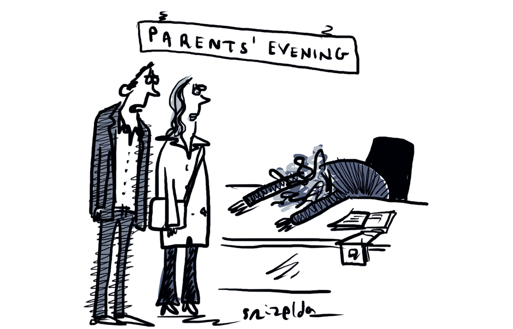 We think you might be our son’s teacher