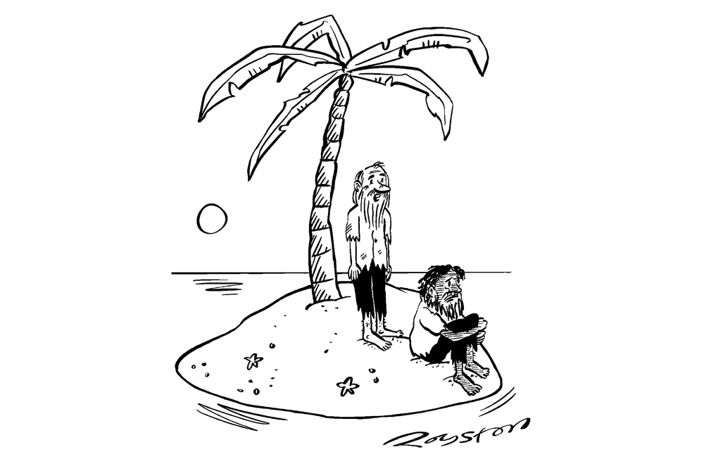 We could start a podcast