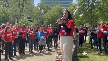 washington post twitter lunch protest