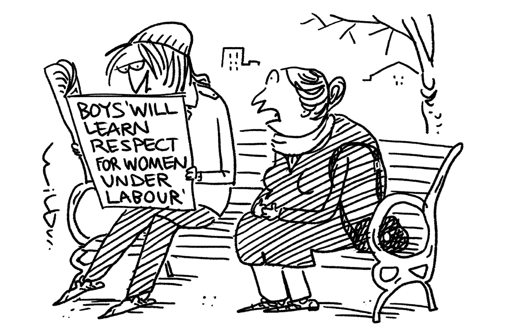 Right after they learn to identify one