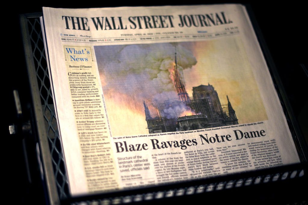 wall street journal slacking