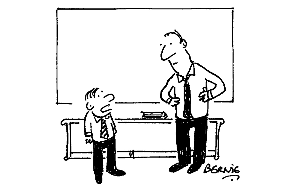 The boy who self-identifies as a dog ate my homework, sir