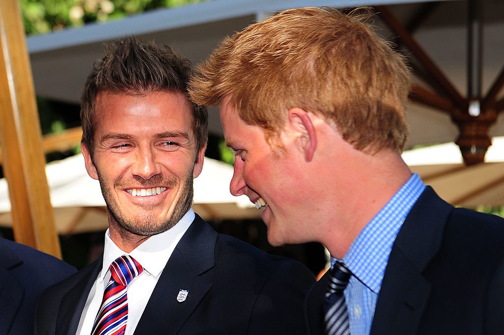 david beckham prince harry
