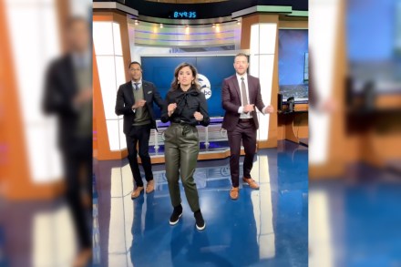dancing weathermen viral