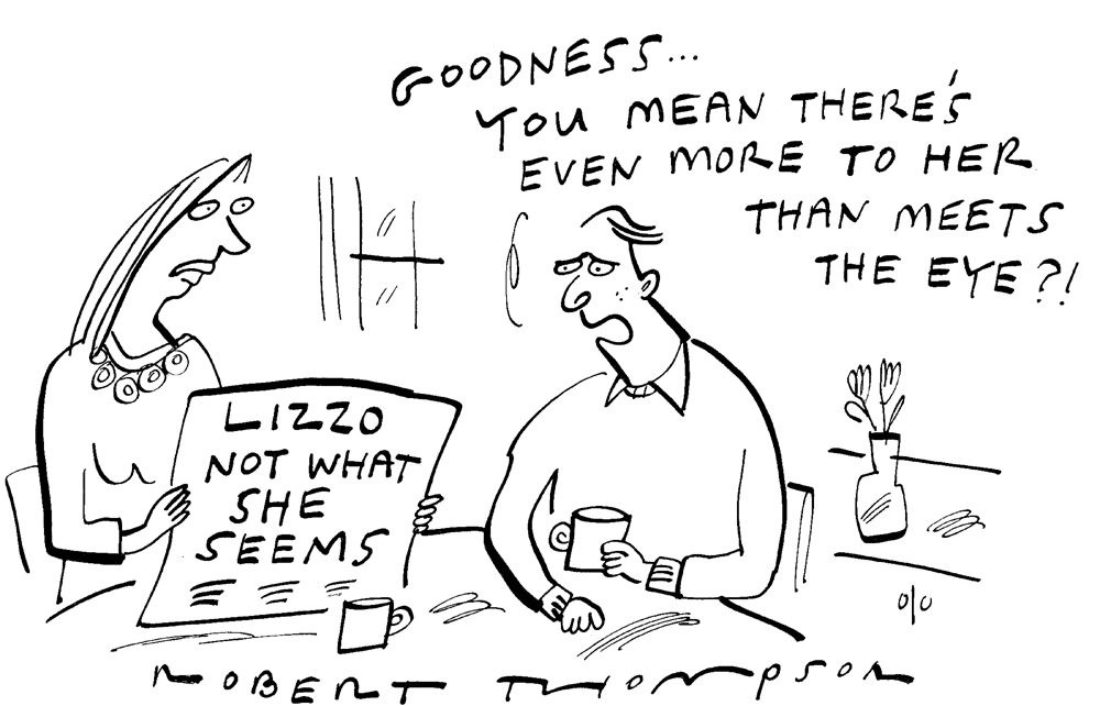 Lizzo not what she seems