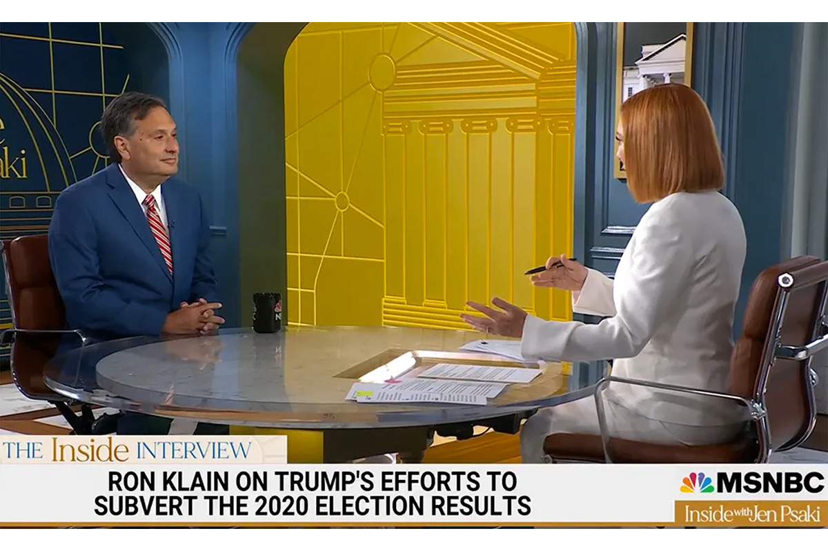 ron klain jen psaki