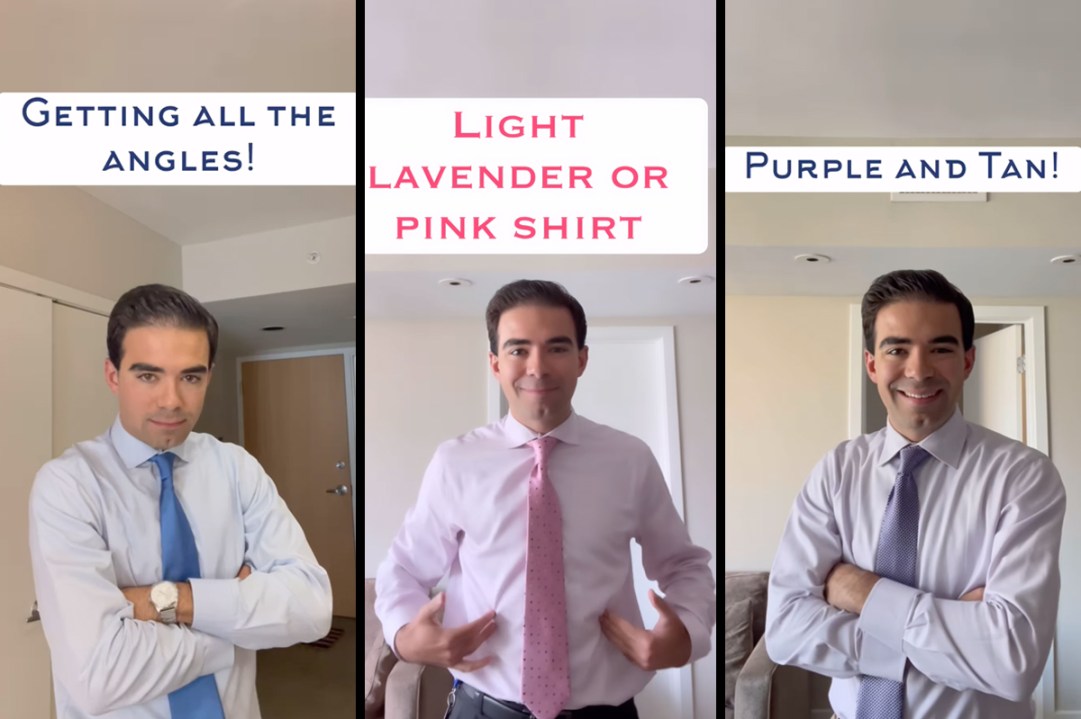 Tony P shows off his fits (Instagram screenshot)