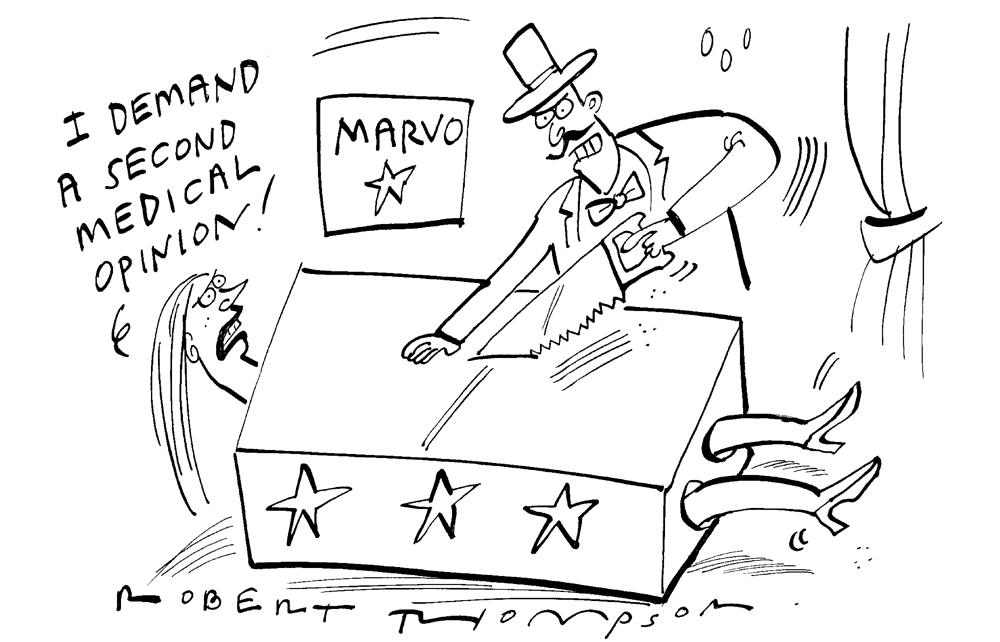 I demand a second medical opinion