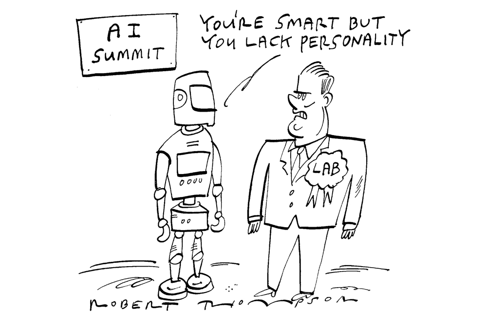 You lack personality