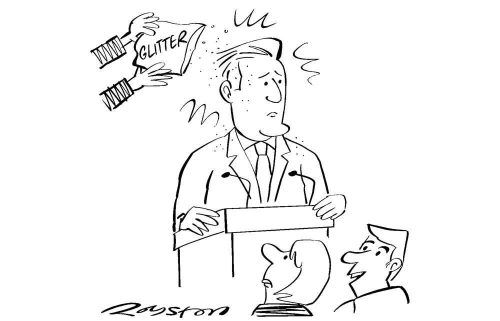 Nice to see a bit of sparkle from Keir at last