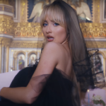 Sabrina Carpenter in "Feather" Music Video (Screenshot: YouTube)