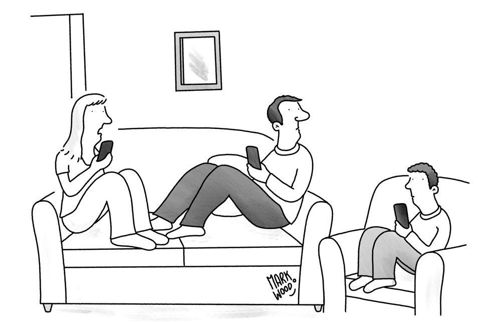 I’m worried about how much time he spends online