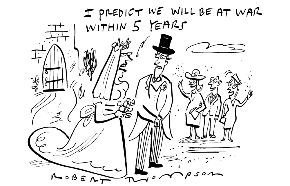 We will be at war within 5 years