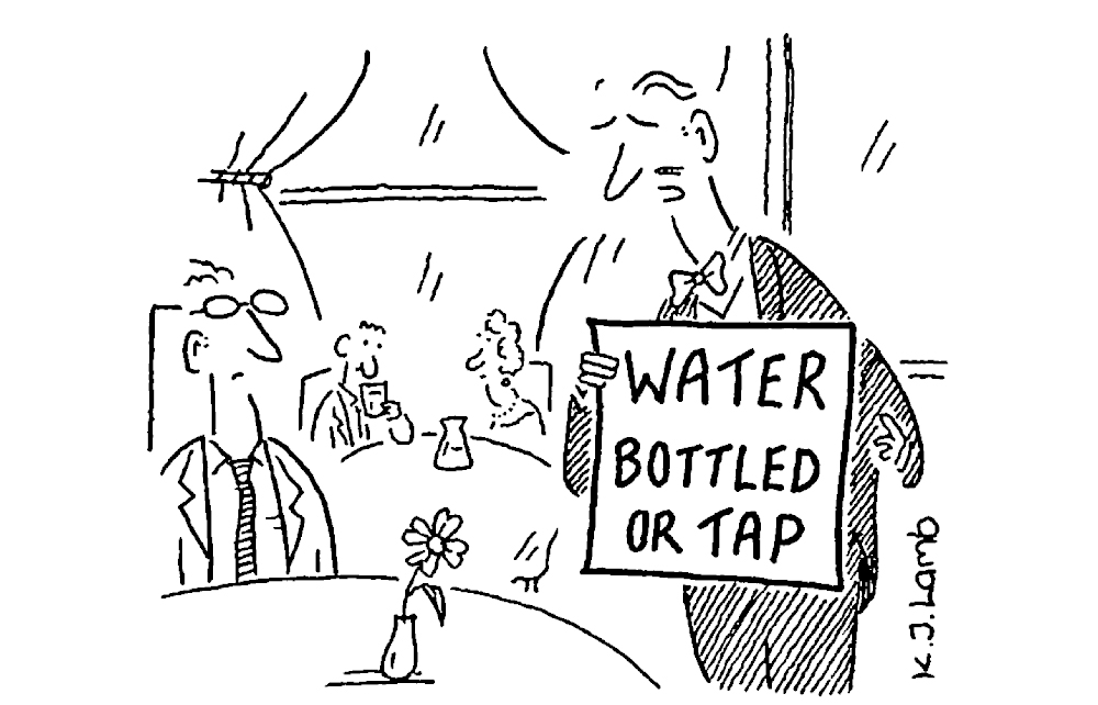 Still, sparkling or risky?