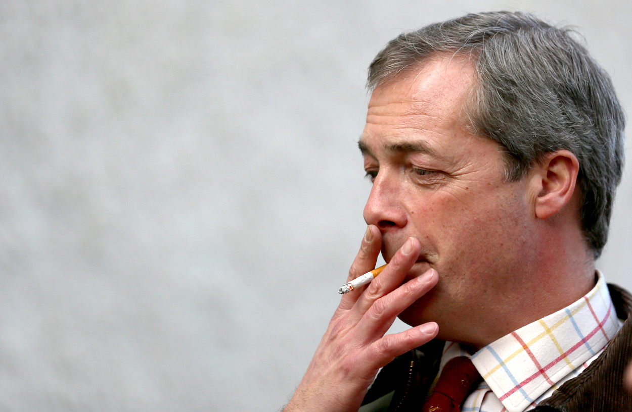 nigel farage cigarette The mysterious sex appeal of Nigel Farage