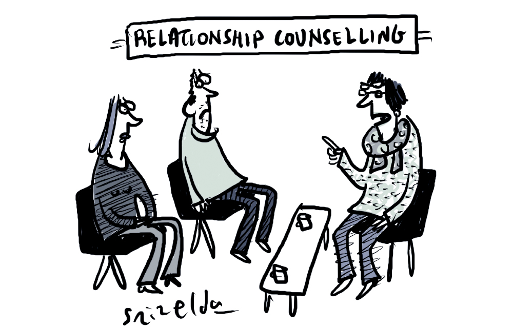 I’m on your wife’s side