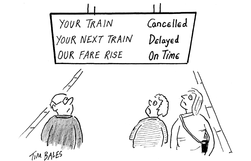 Train fare rise