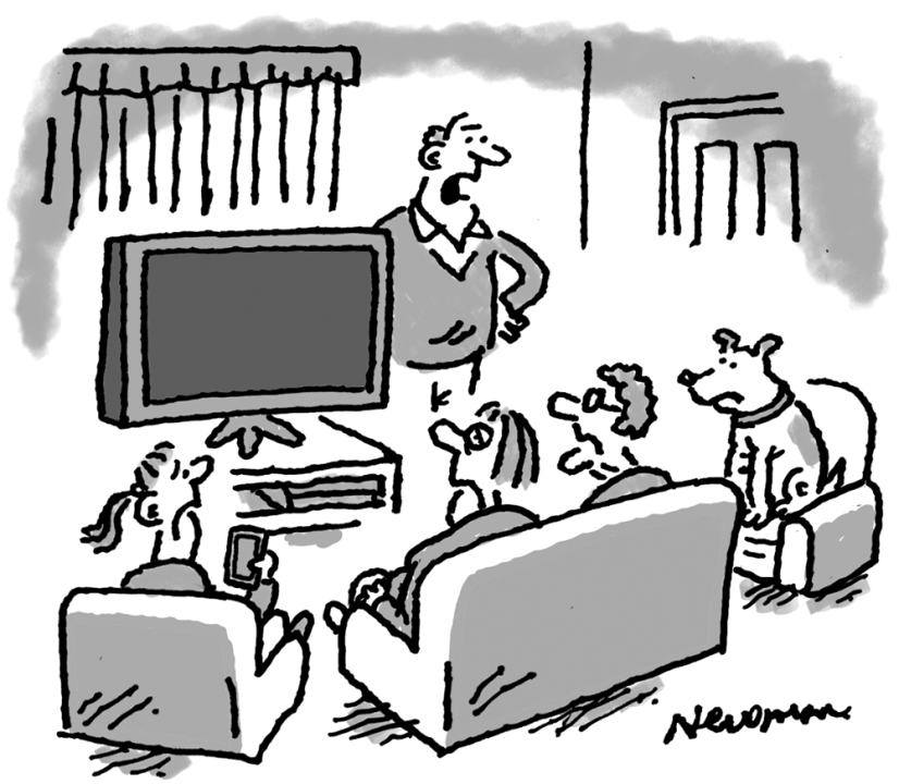 Nobody leaves the room