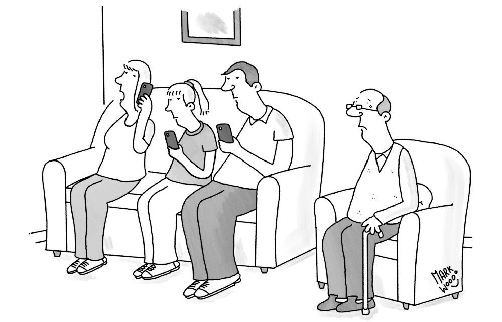 We’re spending the day with my Dad