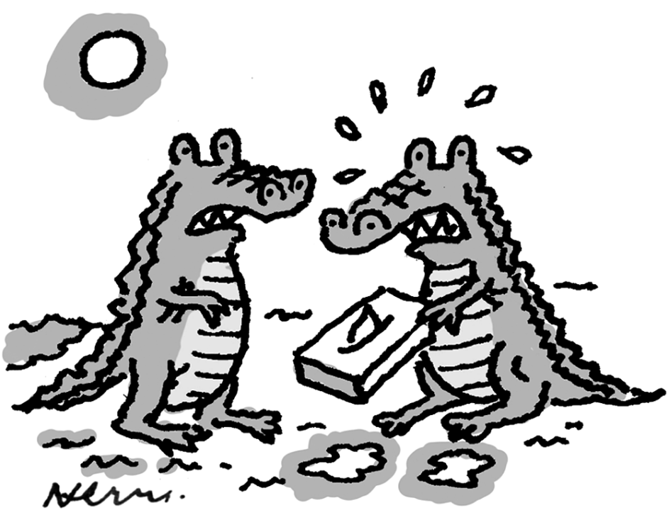 The sight of a politician