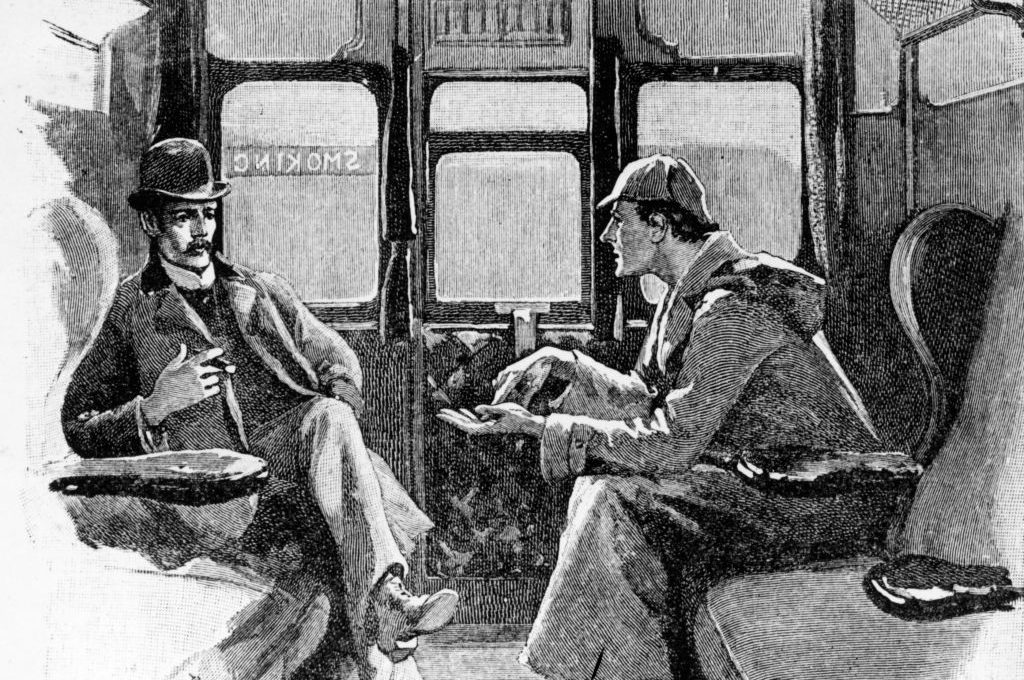 1880 Sherlock Holmes Drawing (Getty)