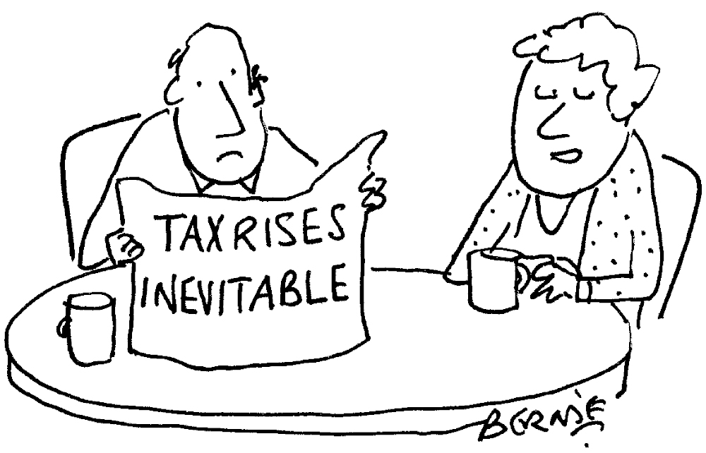 Tax rises inevitable