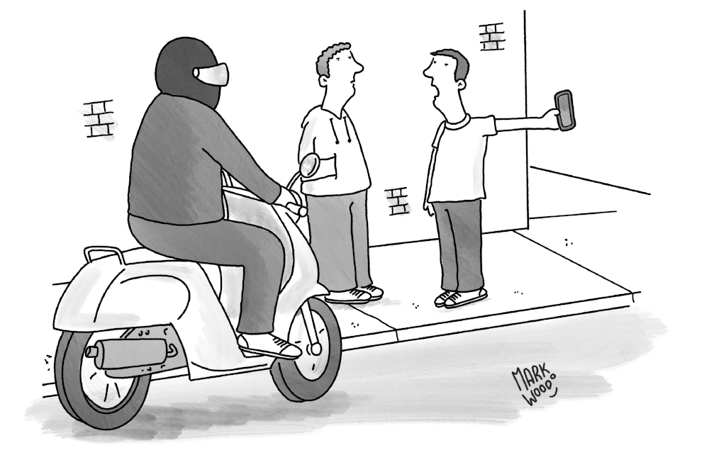 I’m hoping someone will steal my phone