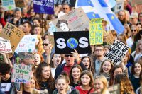 Global Climate Strike on September 20, 2019 in Edinburgh, Scotland (Getty)