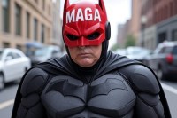 Trump as Batman (Grok)