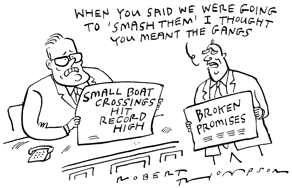 Small boat crossings hit record high