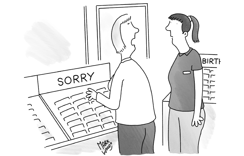 Do you have any “Sorry I misgendered you” cards?