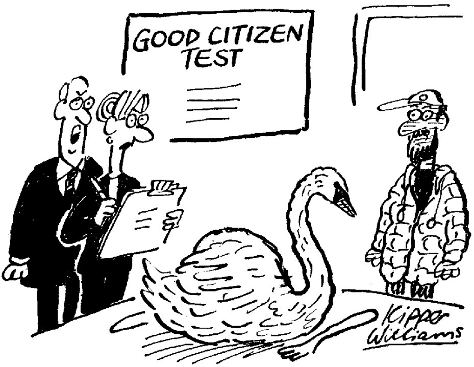 ‘Fail him if he eats it.’