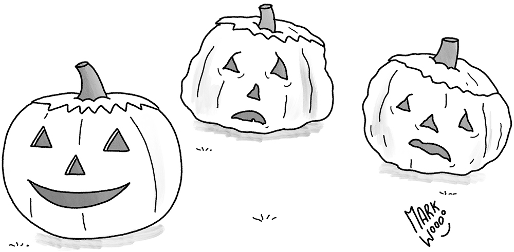 ‘Halloween was last week. It must be fillers.’