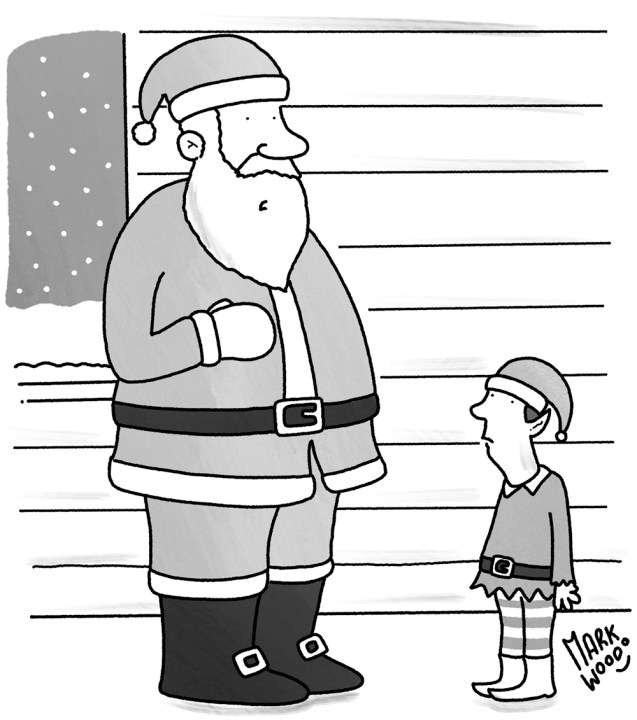 ‘I’ve had to get rid of the naughty and nice lists, it was affecting mental health.’