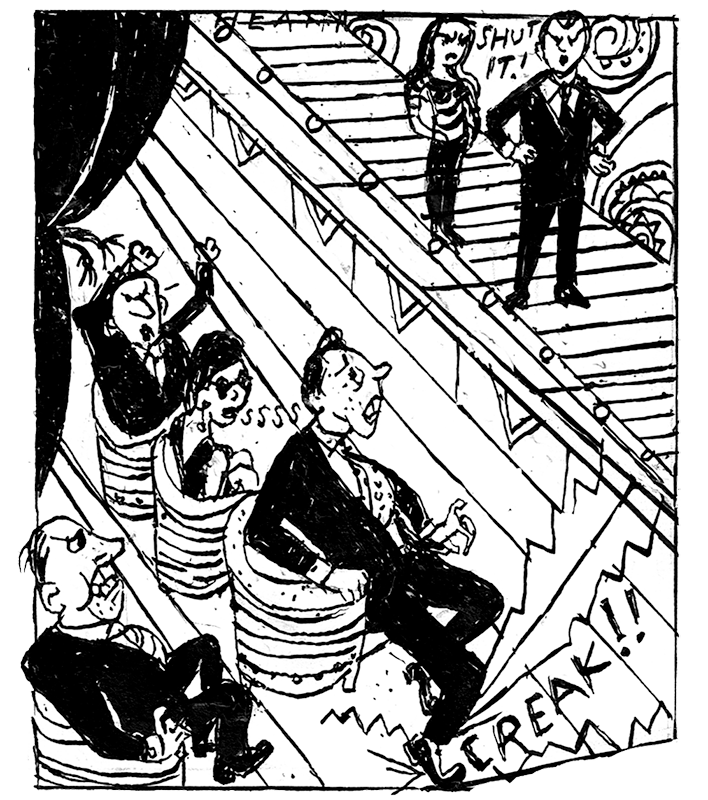 I walked out of my son's nativity play