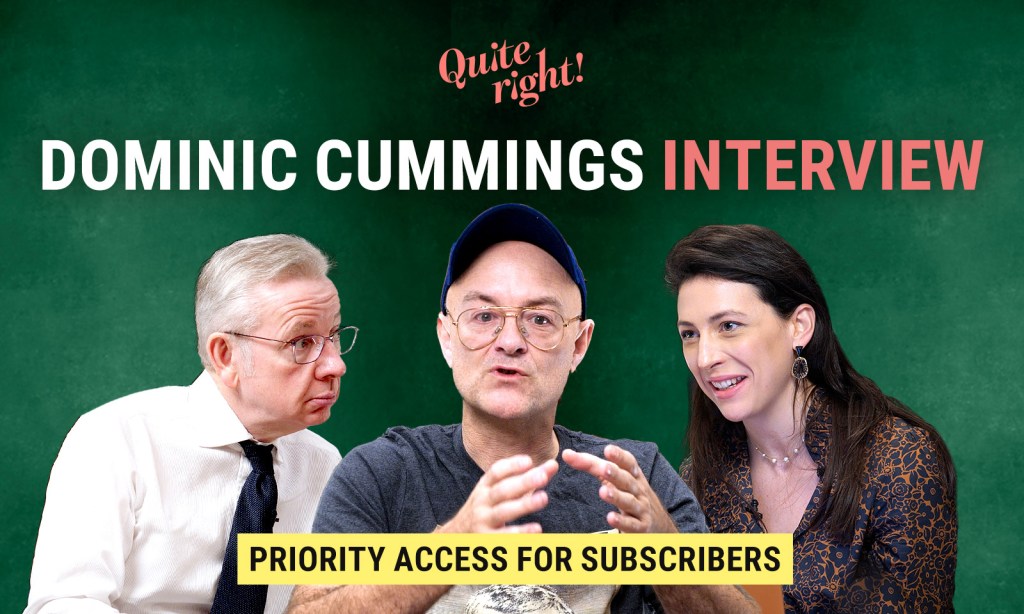 ‘Boris didn’t care!’: Dominic Cummings on lawfare, lockdowns & the broken British state | part one