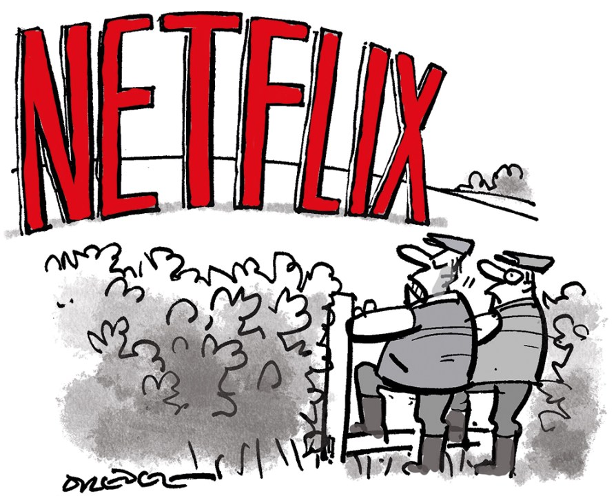 ‘Well, it wasn’t there yesterday.’