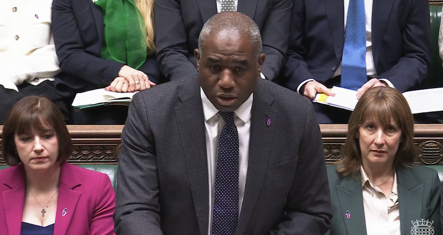 For once, David Lammy had a good DPMQs