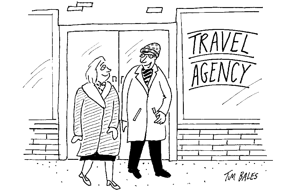 ‘With the world in flux, at least we’ve our Cuba holiday to look forward to.’