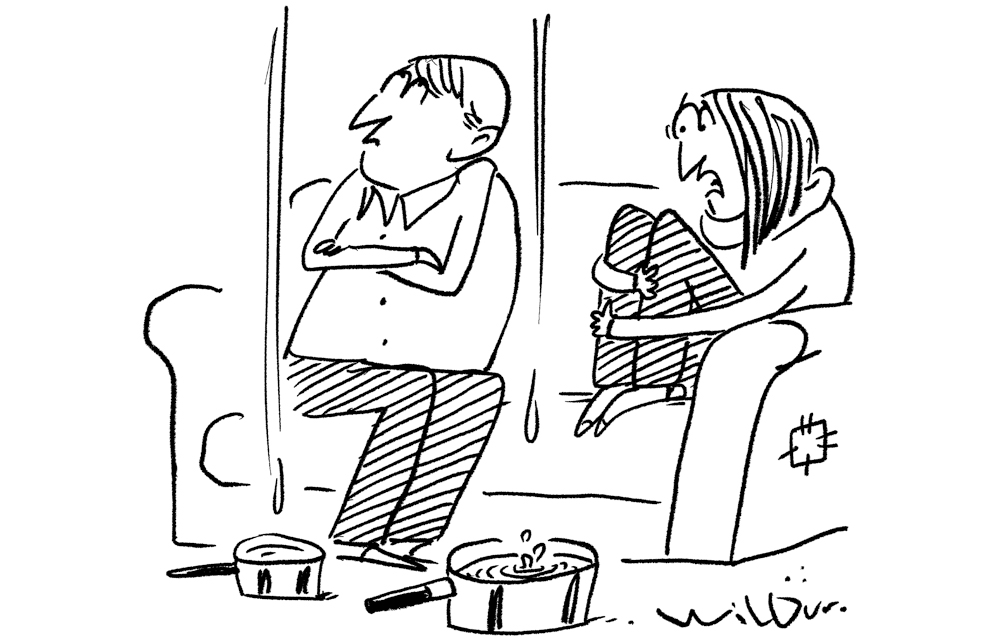 ‘At least we’ve got water.’