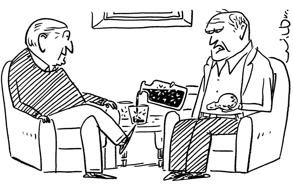 ‘I’m doing Single Malt January.’