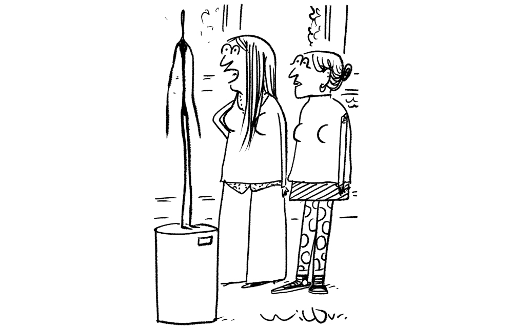 ‘Must have been on triple-strength Wegovy.’