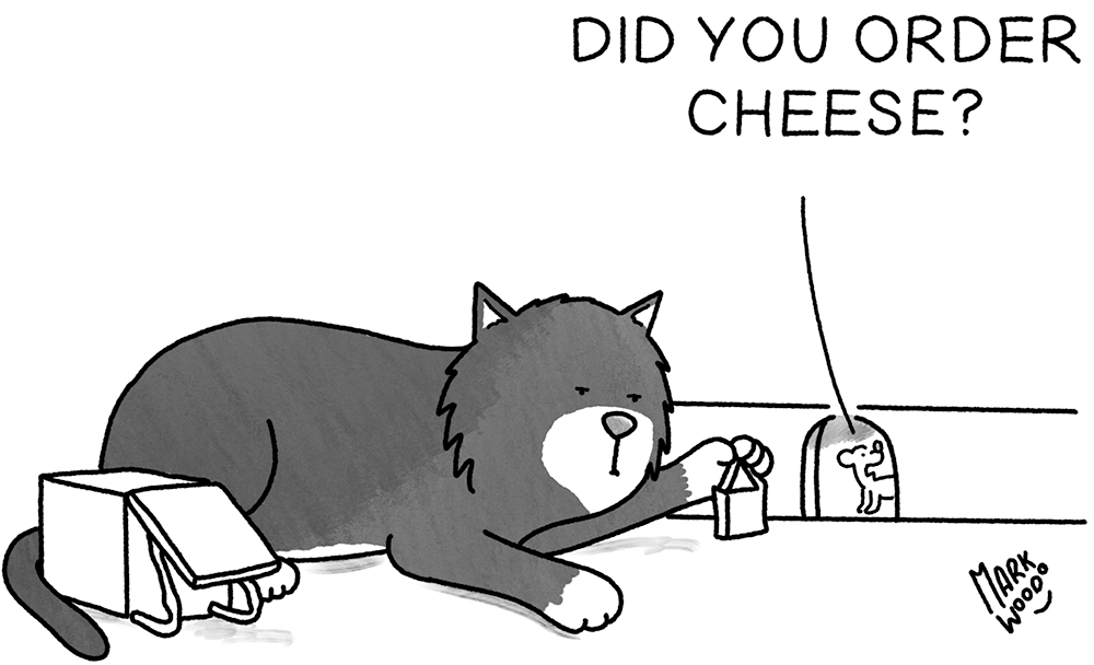 Did you order cheese?
