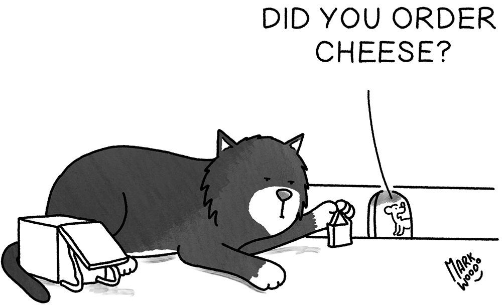 Did you order cheese?