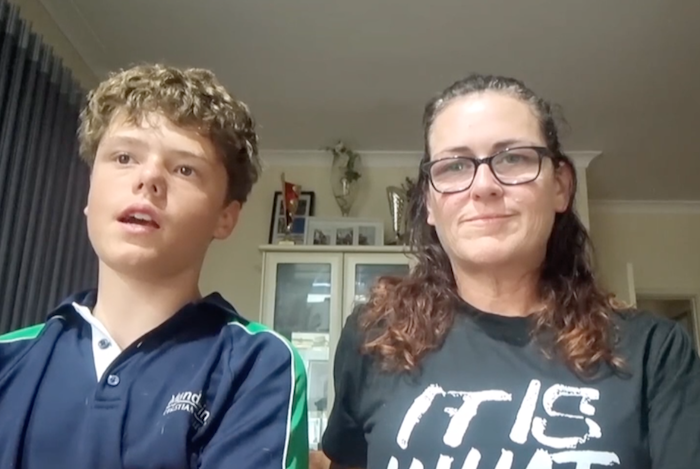 The remarkable courage of 13-year-old Austin Appelbee